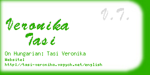 veronika tasi business card